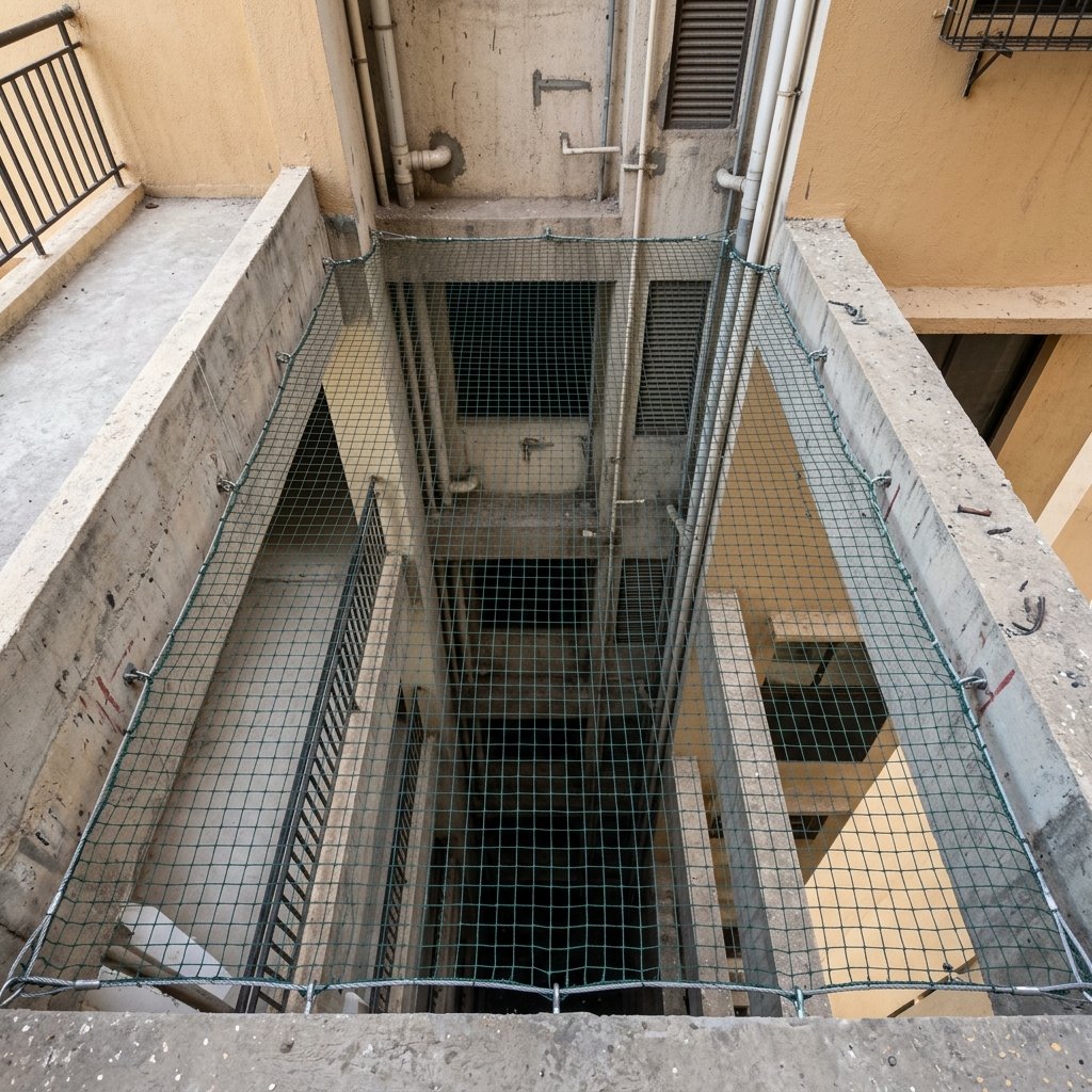 Duct Area Nets Bengaluru - Varahi Safety Nets
